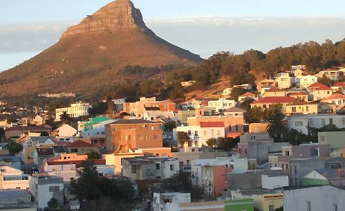 ... über den Dächern Kapstadts und dem Malaienviertel